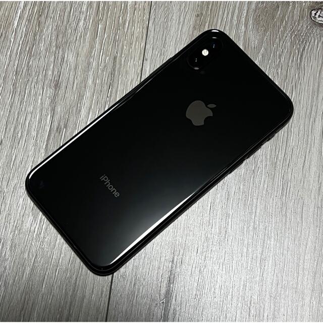 iPhone x  スペースグレイ 256GB SIMロック解除済 1