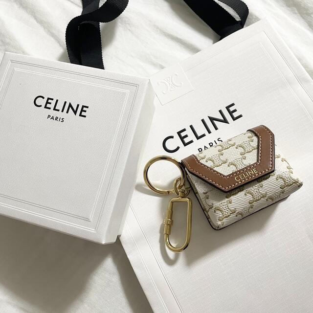 人気★すぐ届く★【CELINE】トリオンフ キーホルダー - materiaisjr.com.br