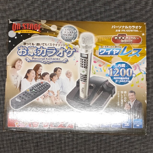 ON STAGE オンステージ カラオケ PK-122WT(N)の通販 by ちゃま's ON STAGE オンステージ カラオケ PK-122WT(N)の通販 by ちゃま's