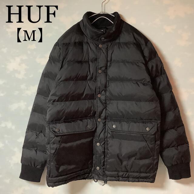 HUF ダウンジャケット Tundra Jacket ブラック ロゴマーク
