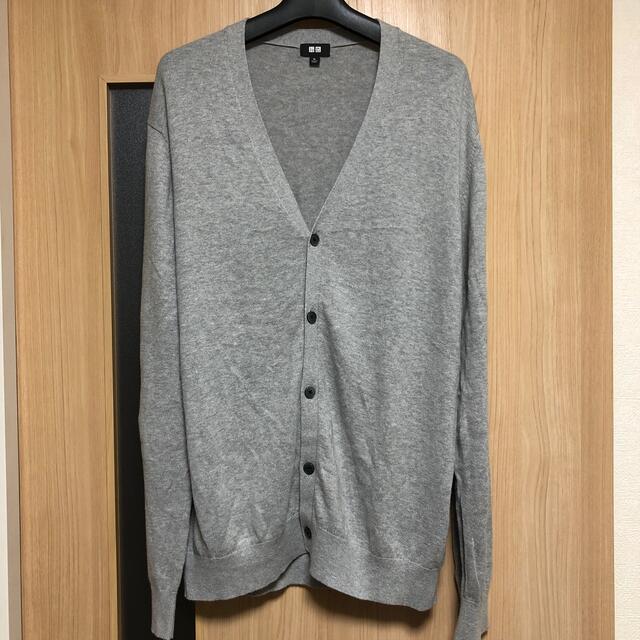 UNIQLO(ユニクロ)のUNIQLO MEN'S カシミヤタッチ カーディガンXL メンズのトップス(ニット/セーター)の商品写真