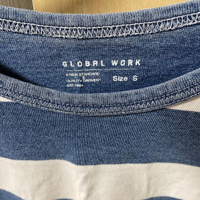 GLOBAL WORK(グローバルワーク)のGLOWBAL WORK メンズ　インディゴTシャツ メンズのトップス(Tシャツ/カットソー(七分/長袖))の商品写真