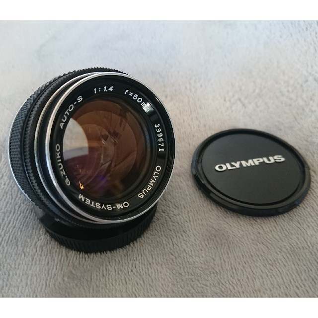 OLYMPUS(オリンパス)のOLYMPUS OM G.ZUIKO AUTO-S 50mm/f1.4【箱付き】 スマホ/家電/カメラのカメラ(レンズ(単焦点))の商品写真