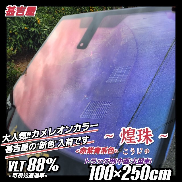 《新品》煌珠こうじゅ/カメレオンティント/赤紫青系/縦100×横250㎝の通販 by ~ふぃるむの甚吉屋~ 基本土日発送's shop｜ラクマ