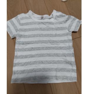 ムジルシリョウヒン(MUJI (無印良品))の子ども服　80　半袖(Ｔシャツ)