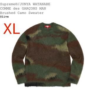 シュプリーム(Supreme)のsupreme  Brushed Camo Sweater XLサイズ　CDG(ニット/セーター)