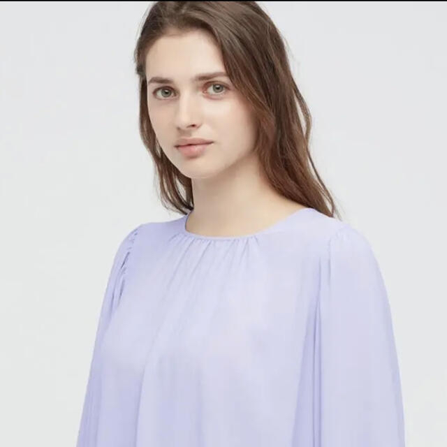 UNIQLO - 新品タグ付き⭐︎ レーヨンジョーゼットボリューム
