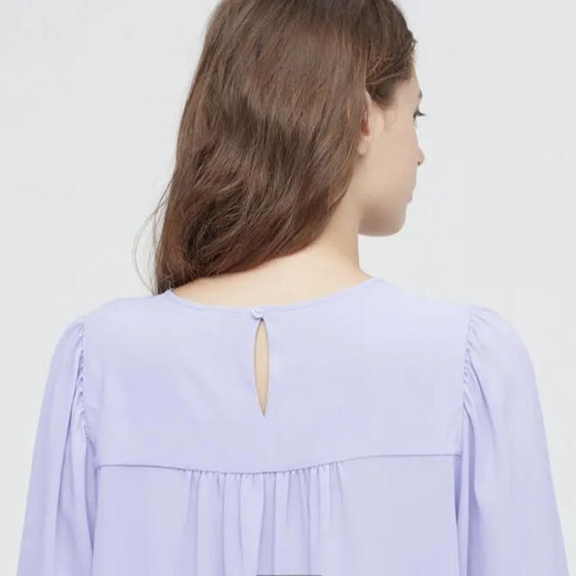 UNIQLO - 新品タグ付き⭐︎ レーヨンジョーゼットボリューム