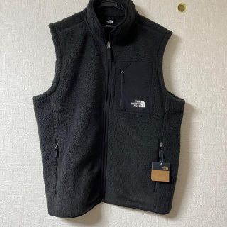 ザノースフェイス(THE NORTH FACE)の《未使用品》THE NORTH FACEフリースベスト／XL(マウンテンパーカー)