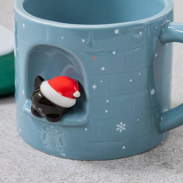 Starbucks Coffee スターバックス クリスマス ホーリー キャット グリーン マグカップ スタバの通販 By Nina Nina S Shop スターバックスコーヒーならラクマ
