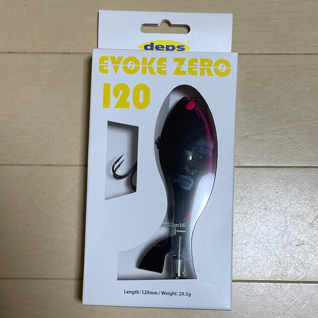 00 送料無料 deps EVOKE ZERO 120 ビジブルブラック 新品