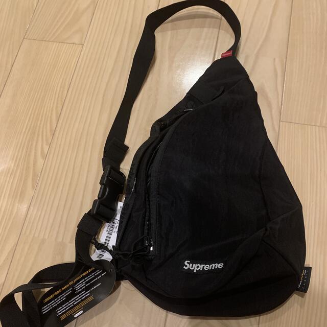 Supreme sling bag black 20fw