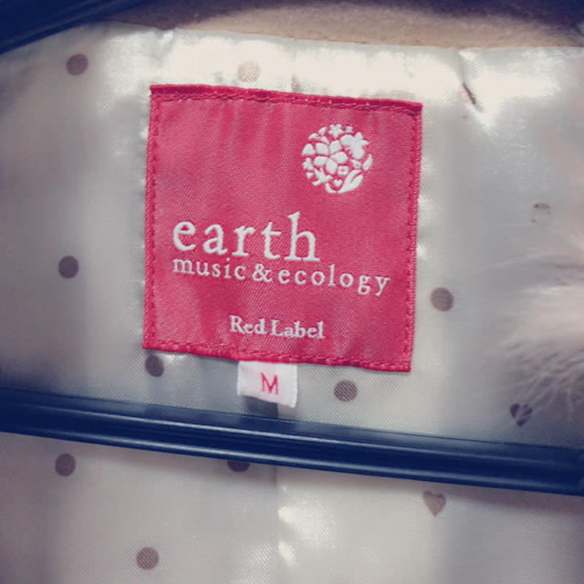 earth music & ecology(アースミュージックアンドエコロジー)のダブルボタン Pコート レディースのジャケット/アウター(ピーコート)の商品写真