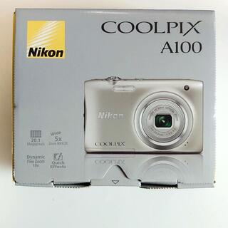 ニコン(Nikon)の【新品未開封】COOLPIX A100SL 2005万画素 光学5倍 手ぶれ補正(コンパクトデジタルカメラ)