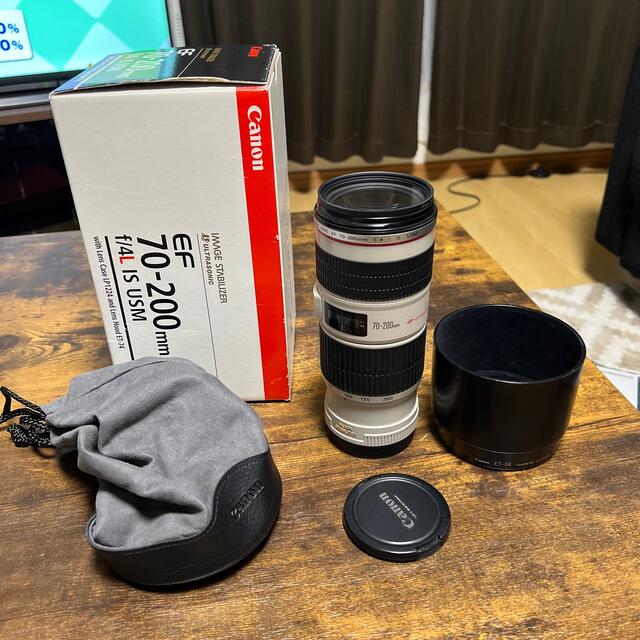 レンズプロテクター付き 超美品Canon 70-200mm F4L IS USM-