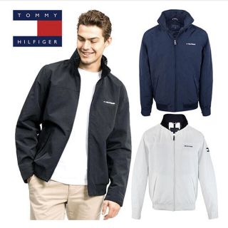 トミーヒルフィガー(TOMMY HILFIGER)のTOMMY HILFIGER バックロゴナイロンジャケット ウィンドブレーカー(ナイロンジャケット)