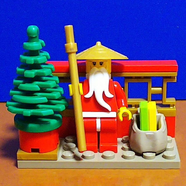 Lego(レゴ)のレゴ★ニンジャゴー ウー先生 サンタVer. 2 クリスマス オリジナルアレンジ エンタメ/ホビーのおもちゃ/ぬいぐるみ(その他)の商品写真