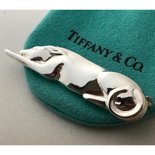 ティファニー(Tiffany & Co.)のTiffany いぬブローチ希少(ブローチ/コサージュ)