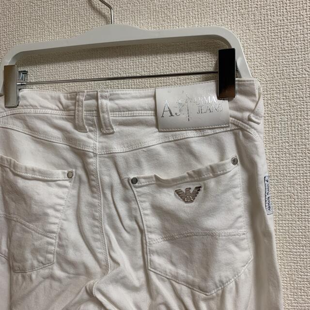 ARMANI JEANS(アルマーニジーンズ)のアルマーニジーンズ白スキニーパンツ レディースのパンツ(スキニーパンツ)の商品写真