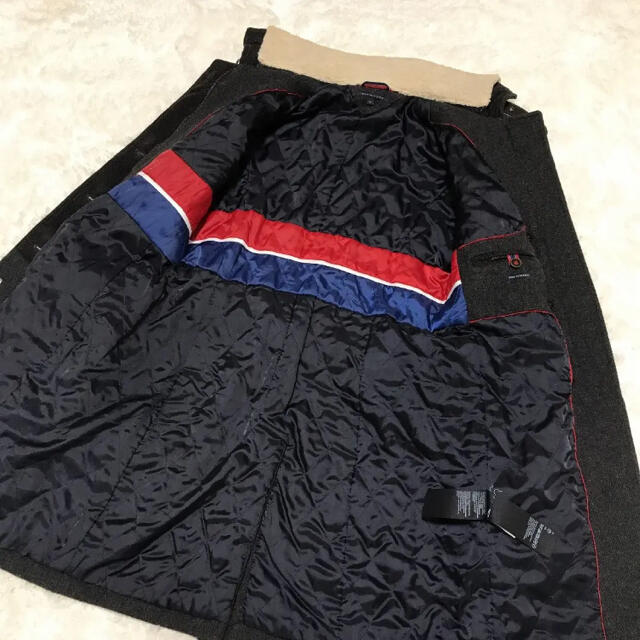 TOMMY HILFIGER(トミーヒルフィガー)のTOMMY HILFIGER トミーヒルフィガー レディース ウールコート M レディースのジャケット/アウター(ロングコート)の商品写真