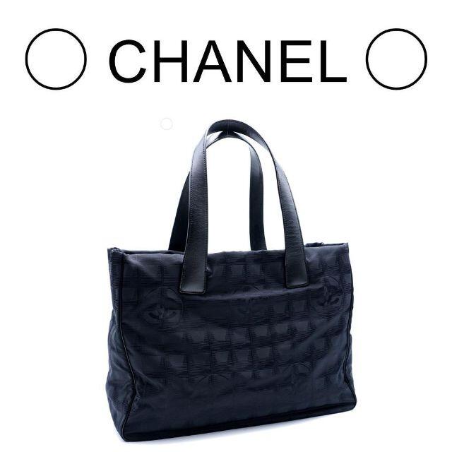 400ｇ✔ポケット【ほぼ新品】CHANEL シャネル　ニュートラベルラインMM　トートバッグ　C