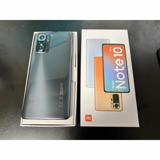 Xiaomi Redmi Note 10 Pro 　本体