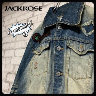 ジャックローズ(JACKROSE)の【SH様専用】JACKROSE ジャックローズ/デニムジャケット  (Gジャン/デニムジャケット)