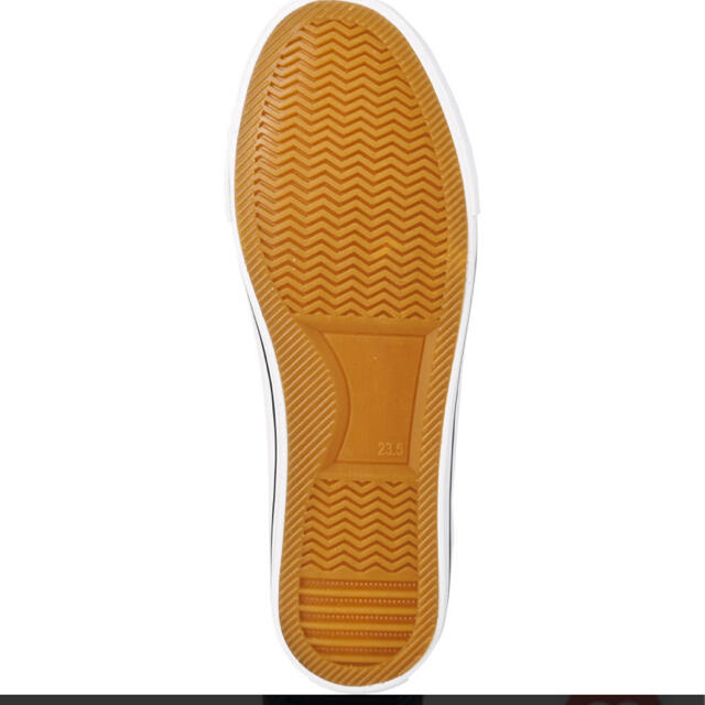 キャンパススニーカー　ローカットグレー　２４.５センチ　美品 レディースの靴/シューズ(スニーカー)の商品写真