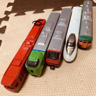 ロングタイプトミカほか　電車おもちゃ　まとめ売り(電車のおもちゃ/車)