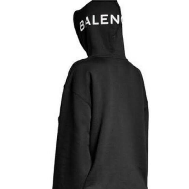 Balenciaga - BALENCIAGA 17aw フードロゴパーカー xs 正規品の通販 by ...