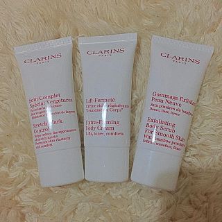 クラランス(CLARINS)のクラランス 30ミリ ミニボトル 3点(ボディクリーム)