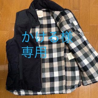 ディーゼル(DIESEL)のディーゼル 中綿 ベスト ジャケット Sサイズ(ダウンベスト)