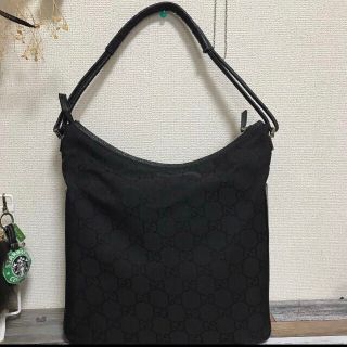 グッチ(Gucci)の専用出品GUCCI☆海外セレブ愛用ナイロン×本革ワンショルダーバッグ(ショルダーバッグ)