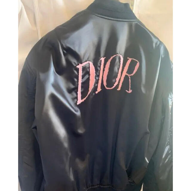 DIOR HOMME(ディオールオム)の最終価格DIOR ディオール　ALEX FOXTON ボンバージャケット44 メンズのジャケット/アウター(ブルゾン)の商品写真