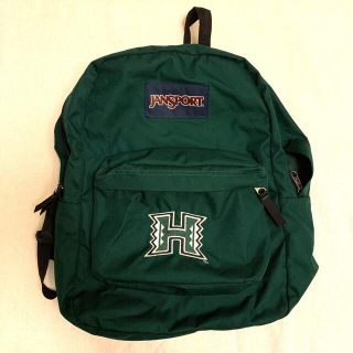 jansport hawaii大学　バックパック　グリーン