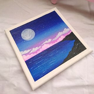 即納 あす楽 - 油絵 絵画 原画『ブルームーン』 - 激安 質屋:150858円