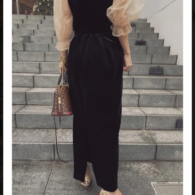 ☆希少☆TULLE SLEEVE TIGHT DRESS ☆希少☆TULLE SLEEVE TIGHT DRESS