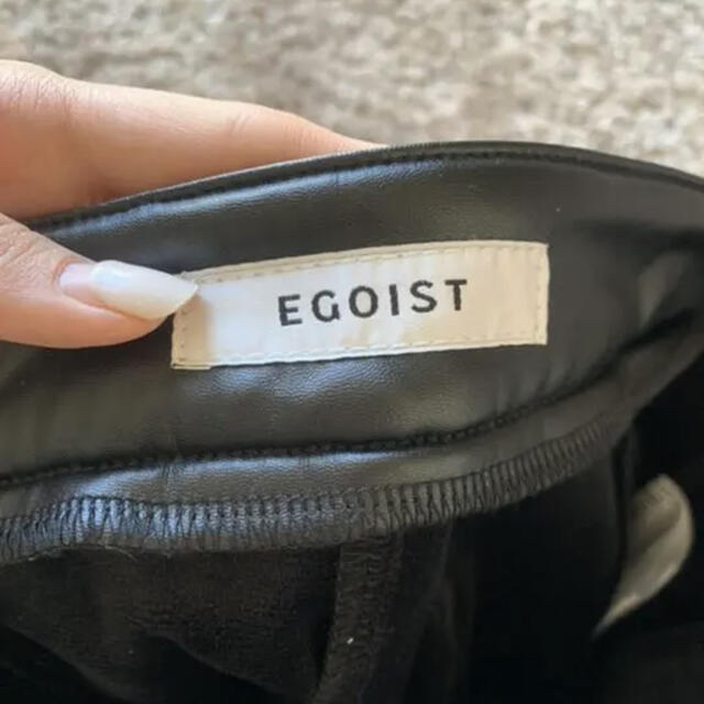 EGOIST(エゴイスト)のEGOISTレザーパンツ レディースのパンツ(カジュアルパンツ)の商品写真