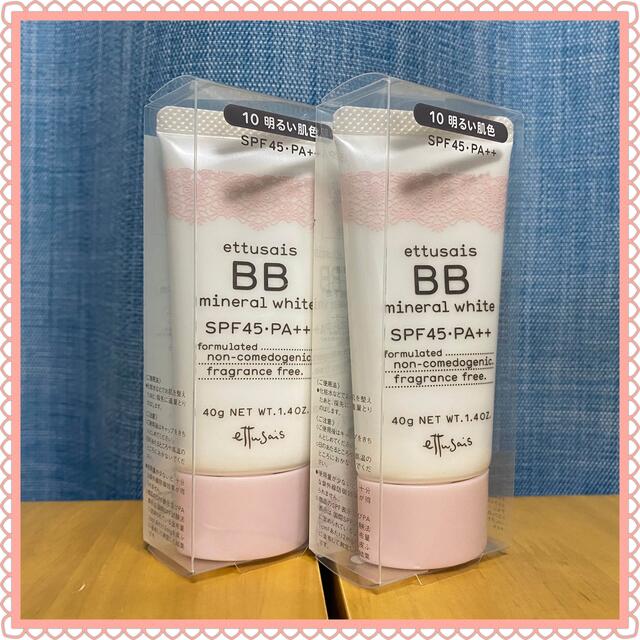 ettusais(エテュセ)のエテュセ BBミネラルホワイト  40g コスメ/美容のベースメイク/化粧品(ファンデーション)の商品写真