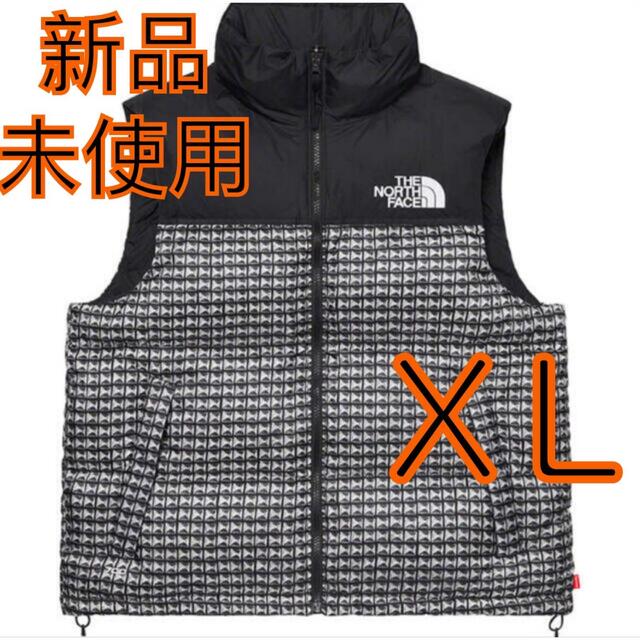 Supreme(シュプリーム)のSUPREME  NORTH FACE STUDDED NUPTSE VEST メンズのジャケット/アウター(ダウンベスト)の商品写真