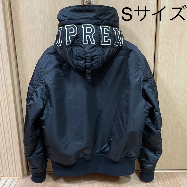 Supreme / Hooded MA-1  Black