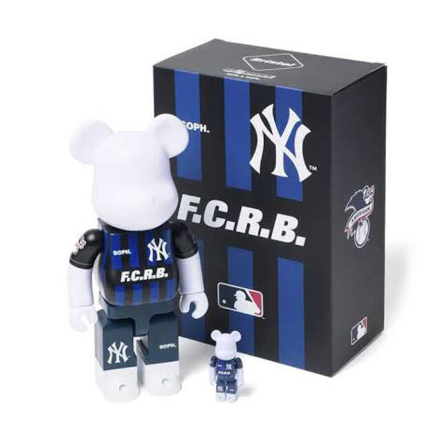 F.C.R.B.(エフシーアールビー)のFCRB BE@RBRICK FCRB MLB 100% & 400% エンタメ/ホビーのフィギュア(その他)の商品写真