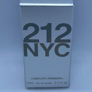 キャロライナヘレナ(CAROLINA HERRERA)のキャロライナ ヘレラ 212 EDP 5ml(ユニセックス)