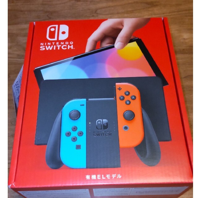 新品未開封 Nintendo Switch SWITCH 有機ELモデル 当社の 23500円