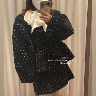 bibiy  ビビィ　ODETTE PEPURAMU CARDIGAN