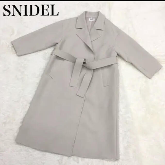 SNIDEL◆トリプルクロスガウンコート◆新品◆タグ付き