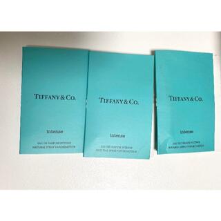 ティファニー(Tiffany & Co.)のティファニー　オードパルファム　インテンス　サンプル　三個セット(香水(女性用))