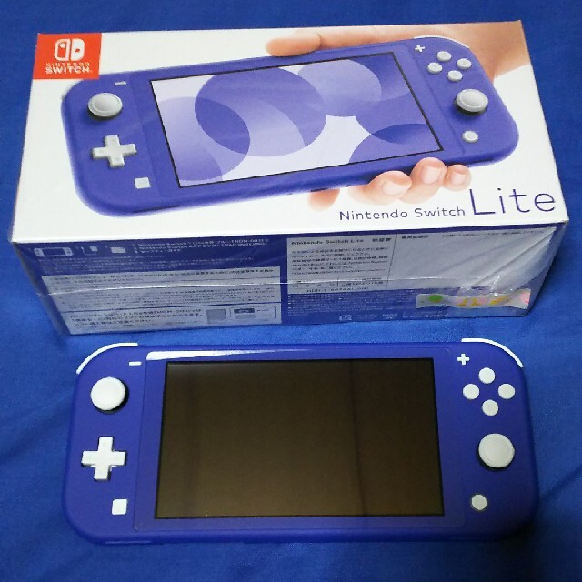 家庭用ゲーム機本体 Nintendo Switch LITE ブルー☆ライト☆blue 美品