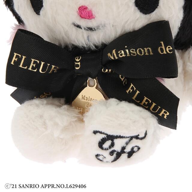 Maison de FLEUR(メゾンドフルール)のメゾンドフルール クロミ バッグチャーム マスコット kuromiチャーム ハンドメイドのファッション小物(バッグチャーム)の商品写真