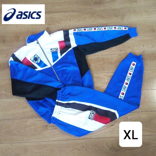 asics(アシックス)の即日発送★asics アシックス★ジャンパー アウター 上下ジャージ★メンズXL メンズのトップス(ジャージ)の商品写真